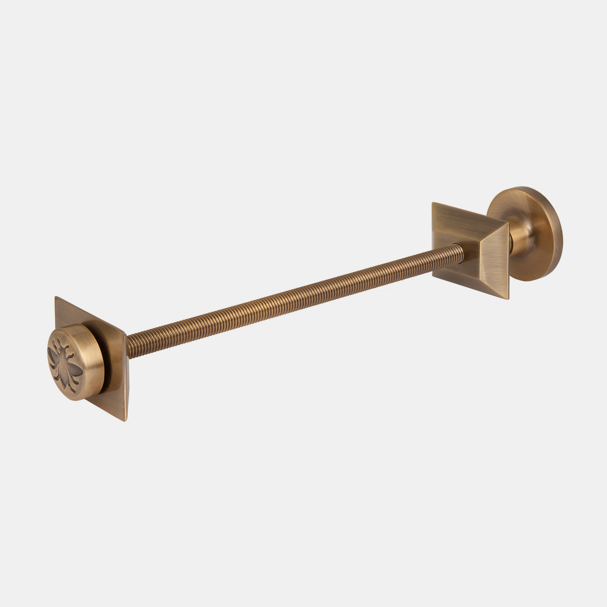 Whitworth Wall Stay - Antique Brass
